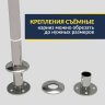 Карниз для ванны Relisan Isabella Передний борт 170х90 Усиленный 25 мм MrKARNIZ фото 4